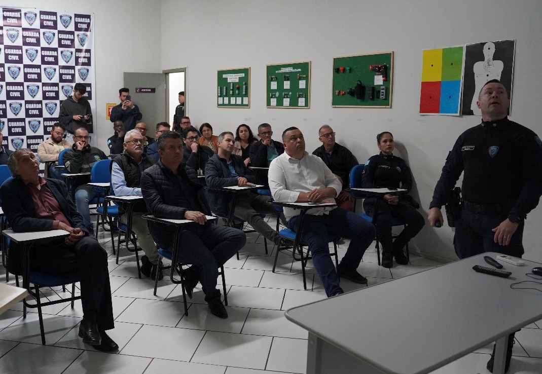 Nova estratégia de segurança da GCM de Sarandi contempla prevenção  por áreas geográficas.